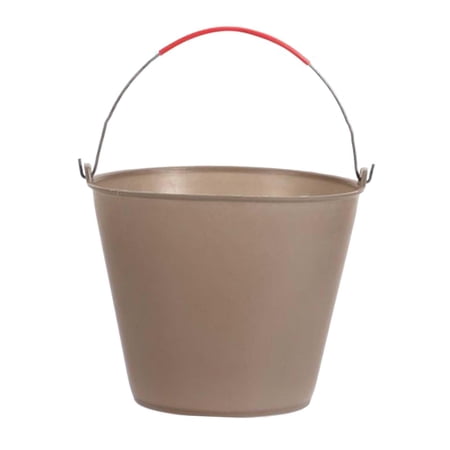 Cement Bucket Storage Bucket Heavy Duty Barrel Cement Commercial Light Brown