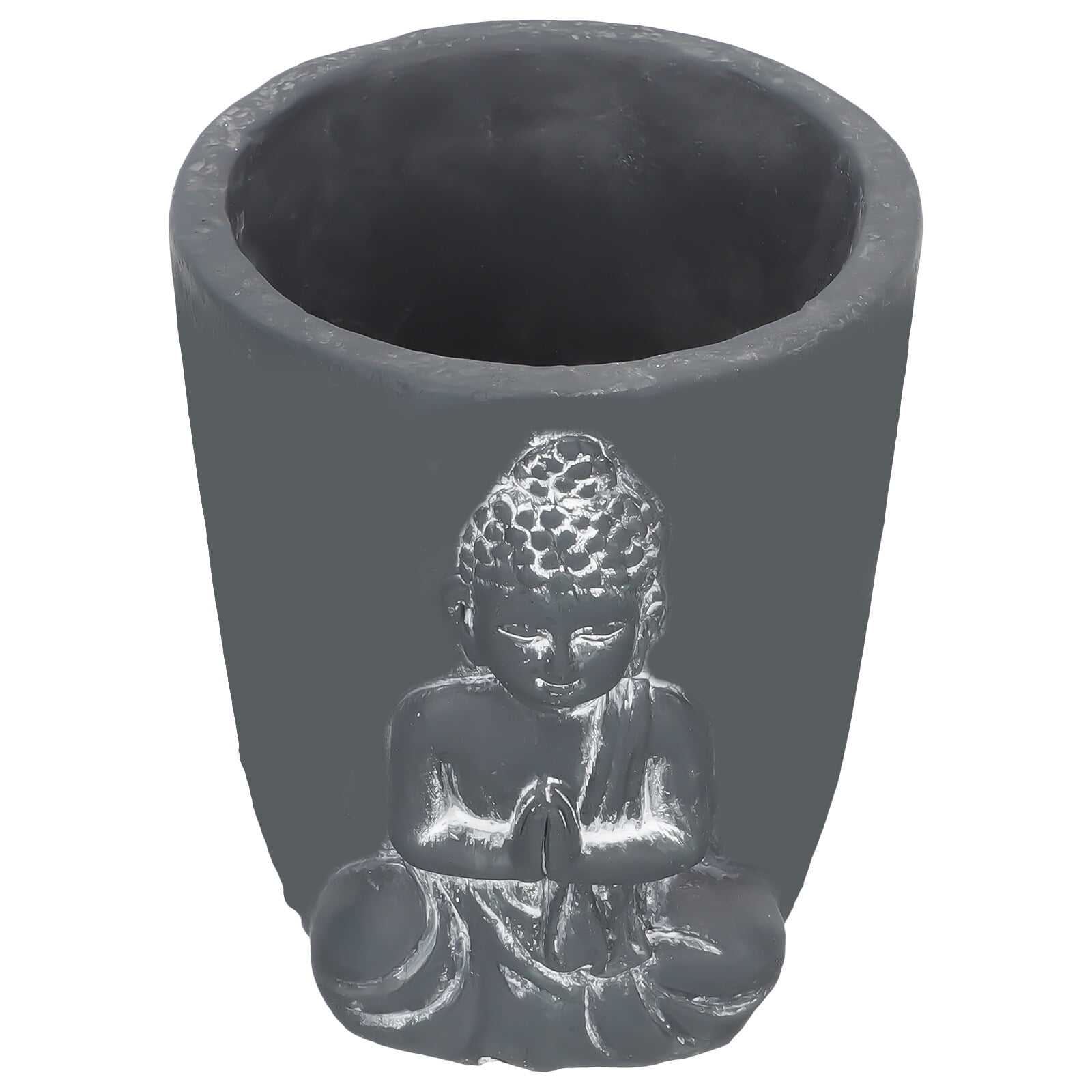 Cement Buddha Head Planter Decorative Flower Pot Concrete Planters for Succulents