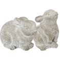 thumbnail image 1 of Primitives by Kathy Sm Bunny 2.50 Inches x 3.25 Inches x 2 Inches Cement Garden Outdoor Statues Set, 1 of 1