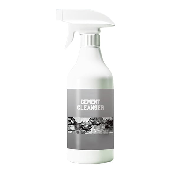 Cement Cleaner, 500ml Multipurpose Fast-Acting Cement Stain Remover, Concrete Cleaner for Construction Residue