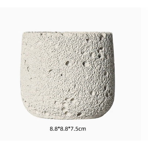 Cement Empty Cup Diffuser Fireless Safe for DIY Fragrance Projects