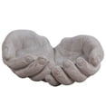 thumbnail image 1 of Cement Hands Bird Feeder, Concrete Finish - Gray, 1 of 1