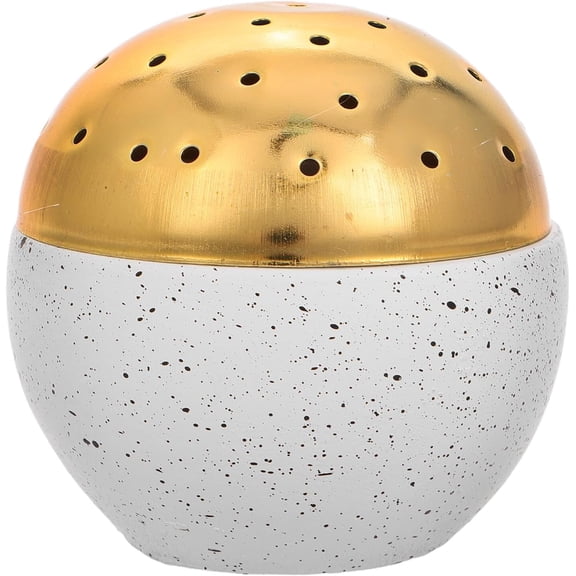Cement Incense Burner Handheld Ball Speckle Holder