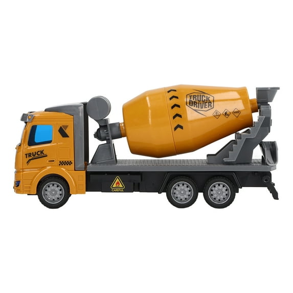Cement Mixer Toy Truck 1:48 Scale High Simulation Pull Back Car Toys Glossy Operation Car Toys For 3 Years Old Above Kids