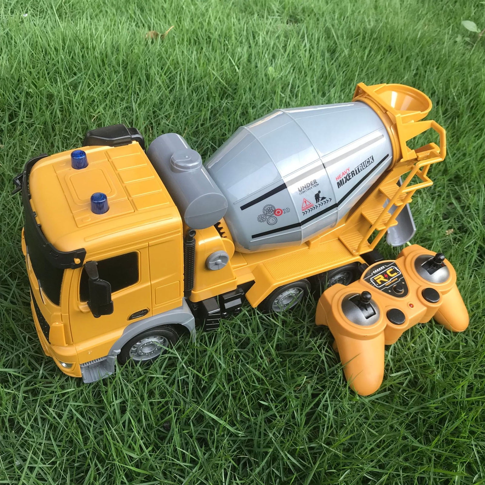 Cement Mixer Toy Truck High Simulation Remote Control RC Concrete Mixer