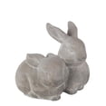 thumbnail image 1 of Privilege 007-00016 Gray Cement Rabbits, 1 of 1