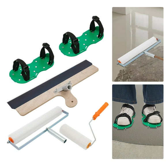 Cement Self-Levelling Tool Epoxy Floor Paint Roller Remove Bubbles Tools Spike