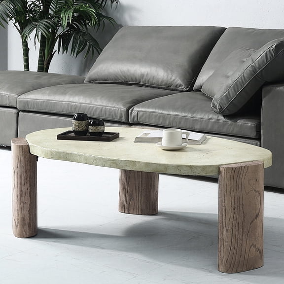 Cement Table - Reassemblable Legs - Hosting Events - Modern Aesthetic