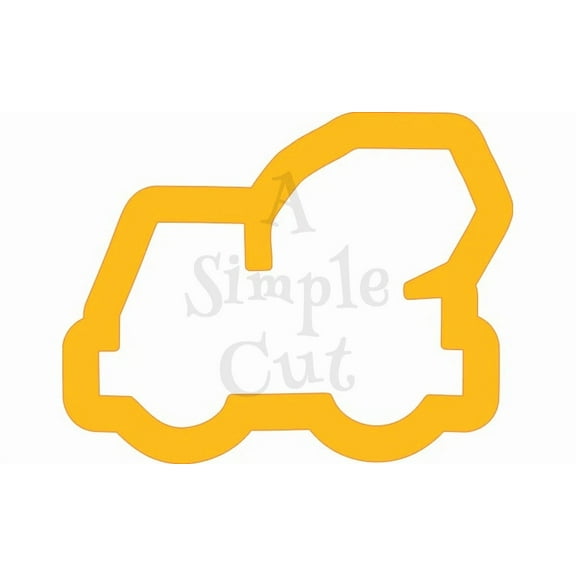 Cement Truck Cookie Cutter