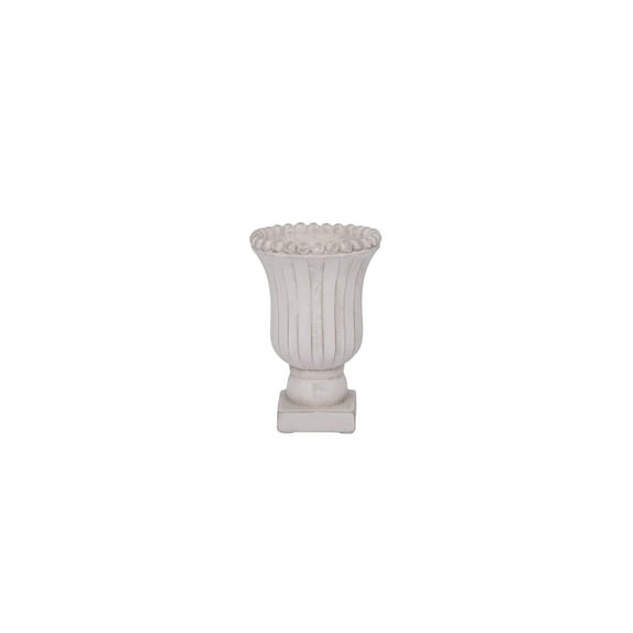Cement Urn Planter Gray