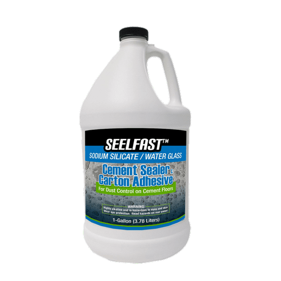 Cement and Concrete Sealant - 1-gal. - by SeelFast - Concrete Floor Water Repellent Finish