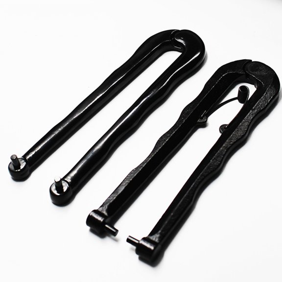 Cemented Carbide Adjustable Angle Mill Pin Spanner Wrench Black Finish