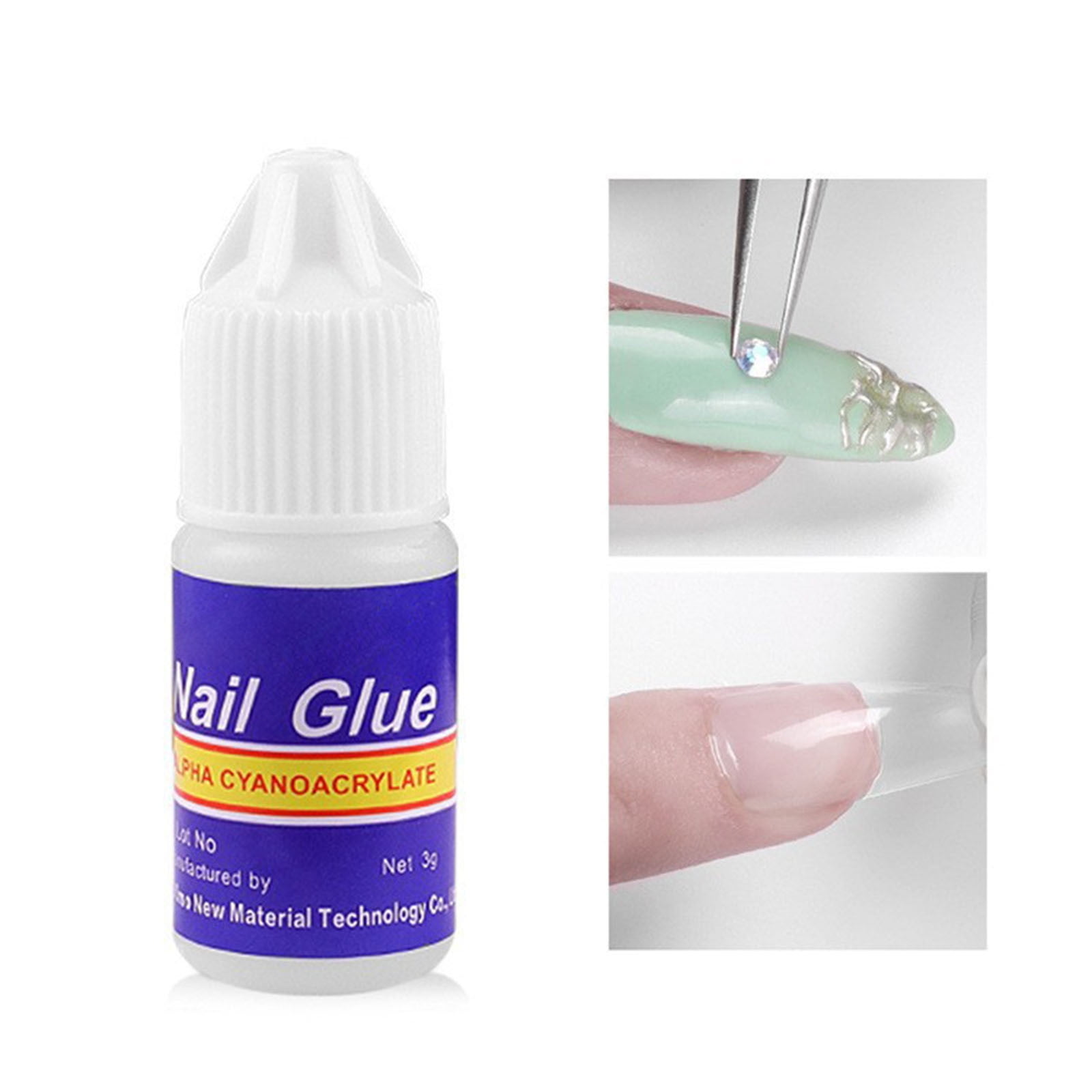 Cementing Glue Salon Quality Quick And Strong Nail Liquid Nail Glue Nails Files Curved Nail