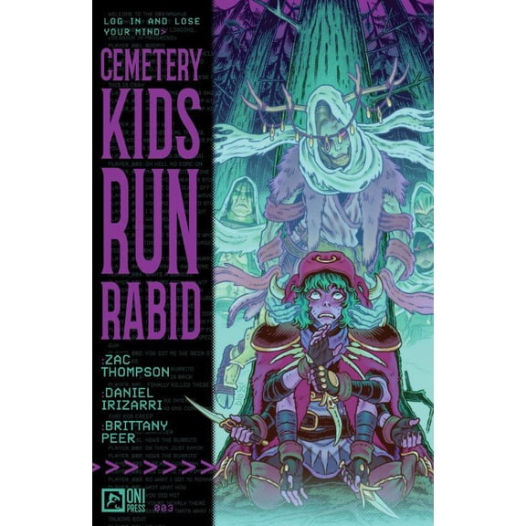 Cemetery Kids Run Rabid #3A VF ; Oni Comic Book