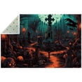thumbnail image 1 of Cemetery Kitchen Mat | Polyester Floor Mat | Comfortable Standing Mat for Kitchen or Office | Easy to Clean, 1 of 6