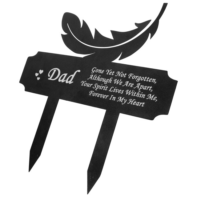 Cemetery Marker Signs Fathers Day Grave Decorations Grave Decorations