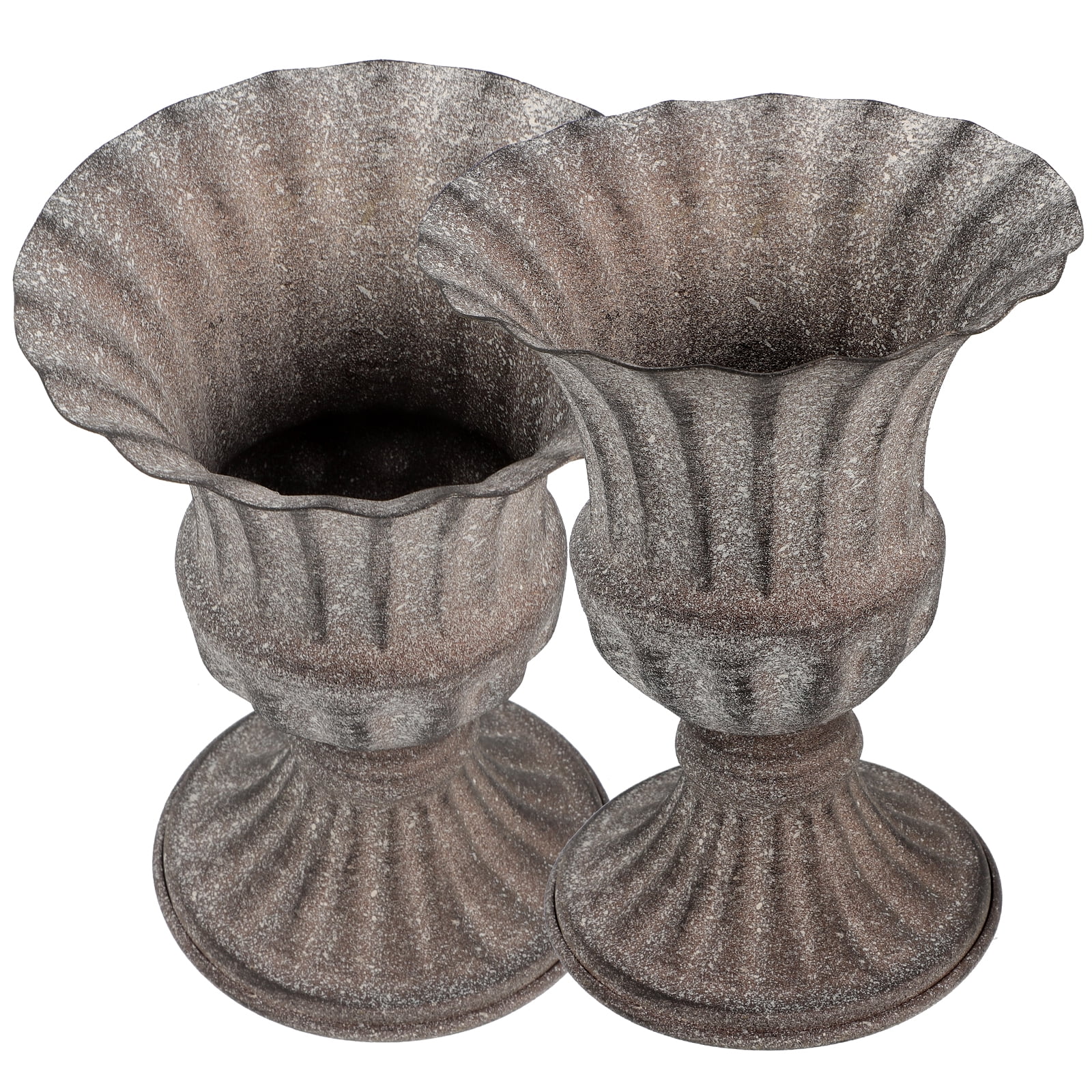 Cemetery Memorial Vase 2 Pcs Graveyard Flower Pot Tombstone Holder