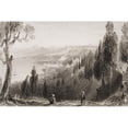 thumbnail image 1 of Cemetery & Mosque of Ayub Eyyub Turkey. Engraved by C. Richardson After W.H. Bartlett Poster Print - 36 x 24, 1 of 1