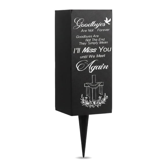 Cemetery Vases with Spikes, Metal Spike Flower Vases for Graves, Memorial Holders – Cemetery Decor for Lawn, Yard, Burial Ground, Funeral Favors 