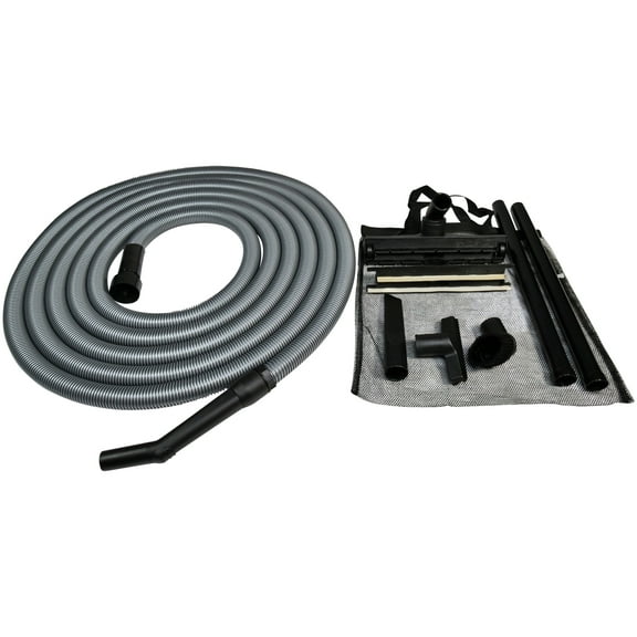 Cen-Tec Systems 1.25 Inch 30ft Shop Vacuum Hose Kit with Accessories