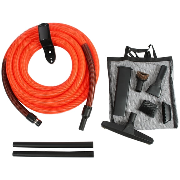 Cen-Tec Systems 93730 Central Vacuum Garage Attachment Kit with 30 ft. Hose