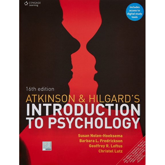 Cengage Learning India Pvt. Atkinson & Hilgard's Introduction To Psychology