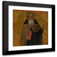 thumbnail image 1 of Cenni di Francesco di Ser Cenni 12x13 Black Modern Framed Museum Art Print Titled - A Male Saint, Possibly Saint&nbsp;Anthony Abbot, 1 of 5