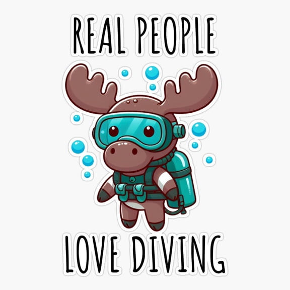 Cenote Diving Adventure Sticker