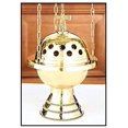 thumbnail image 1 of "Censer With Chain Material: Brass 32' L Chain, 6' Dia x 8 1?2' H", 1 of 1