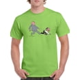 thumbnail image 1 of Censorship By The Leash T-Shirt Men -Wilfred Hildonen Designs, Male Medium, 1 of 4