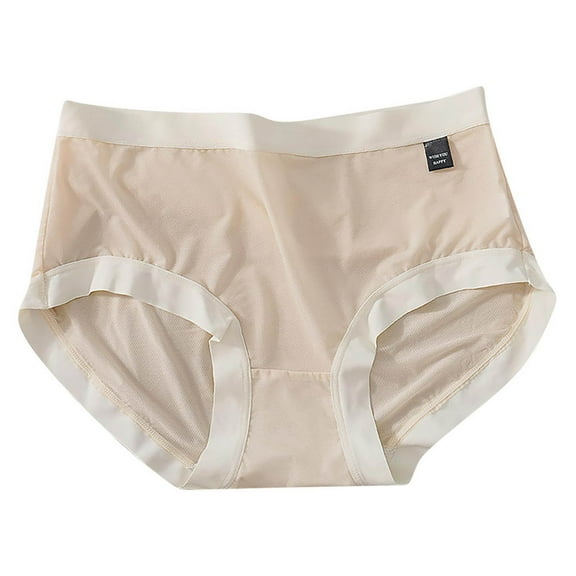 Censtreet 1 Pcs Women‘s Mid-rise Waist Underwear Full Coverage Panties Soft Stretch Ladies Breathable Briefs