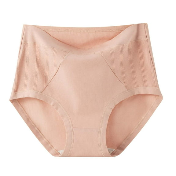 Censtreet 2 Pcs Womens Underwear, Moisture-Wicking Briefs, Soft and Breathable Panties, High Waist