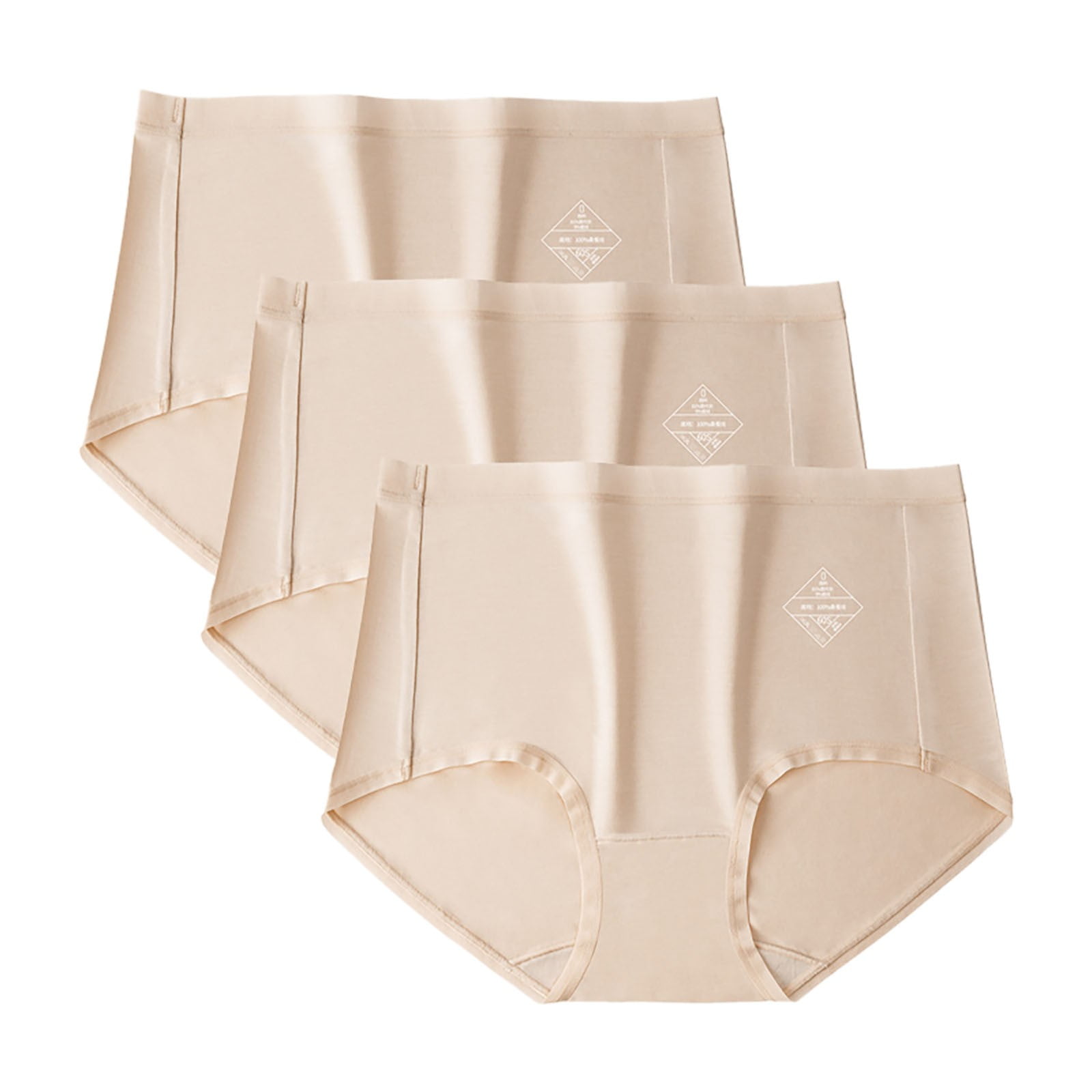 Women's High Waisted Tummy Control Panties - 5-Pack, Cotton, Postpartum, Full Coverage Briefs