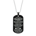 thumbnail image 1 of Censtreet Arm Necklace Couple Pendant Necklace Couples Lovers Jewelry for Him Boyfriend Husband Gifts, 1 of 3