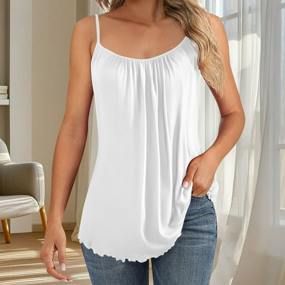 Censtreet Basic Tank Tops for Women Undershirt Sleeveless Layering Tank Top