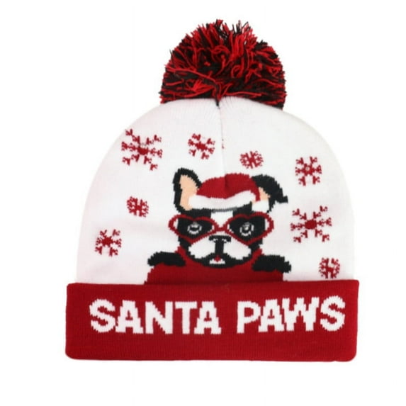 Censtreet Hat for Adult Christmas Hats Unisex Holiday Red Comfort Xmas Hat for New Year Festive Party Multiple choices for families