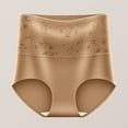 thumbnail image 1 of Censtreet High Waisted Underwear for Womens Cotton Tagless Soft Ladies Panties Full Coverage Tummy Control Briefs, 1 of 3