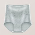 thumbnail image 1 of Censtreet High Waisted Underwear for Womens Cotton Tagless Soft Ladies Panties Full Coverage Tummy Control Briefs, 1 of 3