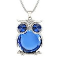 thumbnail image 1 of Censtreet Charming Fashion Owl Pendant Chain Necklaces Vintage Statement Animal Crystal Rhinestone Pendant Necklace for Lady, 1 of 5