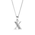 thumbnail image 1 of Censtreet Necklace for Women Heart 26 Letter Necklace with Diamonds Fashion Accessory Gift for Good Friends, 1 of 8