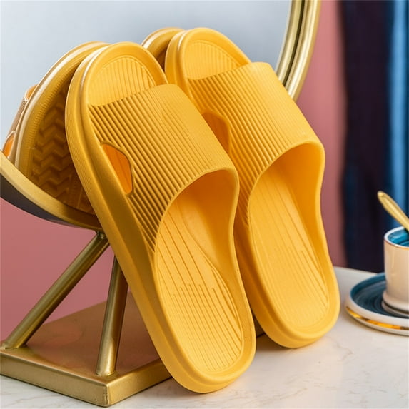 Censtreet Pillow Slippers for Women and Men | House Slides Shower Sandals | Cushioned Thick Sole