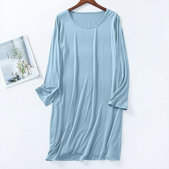 Censtreet Plus Size Nightgowns for Women Oversized Sleep Tshirts Dress Short Sleeves Sleepwear
