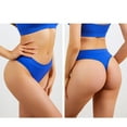 thumbnail image 1 of Censtreet Seamless Women Underwear Thongs,No Show Ladies Thong,No Line Workout Breathable Comfortable Panties,Soft Undies, 1 of 4