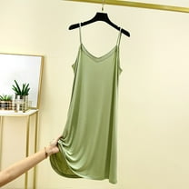 Censtreet Sleepwear for Women Tank Nightgown Chemise Racerback Sleeveless Sleep Dress