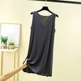 thumbnail image 1 of Censtreet Sleepwear for Women Tank Nightgown Chemise Racerback Sleeveless Sleep Dress, 1 of 4