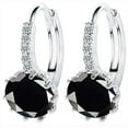 thumbnail image 1 of Censtreet Sterling Silver Cubic Zirconia Christmas Earrings Bridal Earrings for Women, 1 of 2