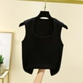 thumbnail image 1 of Censtreet Tank Tops for Women Round Neck Basic Trendy Sleeveless T Shirts Woman, 1 of 3