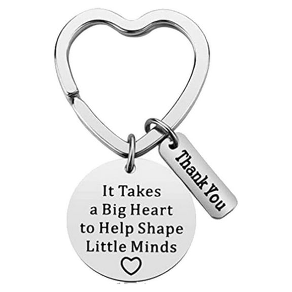 Censtreet Teacher Appreciation Gifts Acrylic Keychains for End of Year Preschool Graduation Teacher Gifts