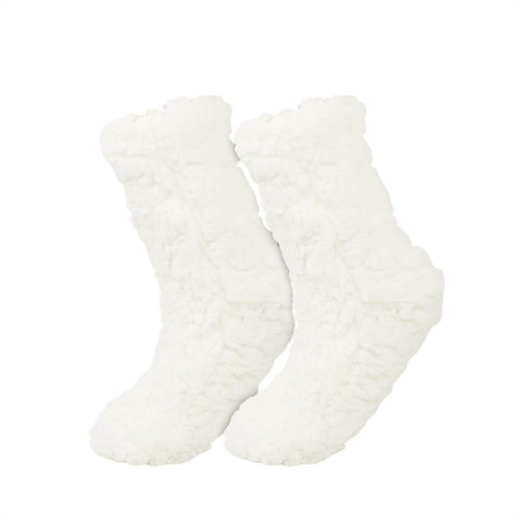 Censtreet Winter Socks for Women, Long Thermal Boot Socks, Thick Fleece-Lined Warm Casual Socks