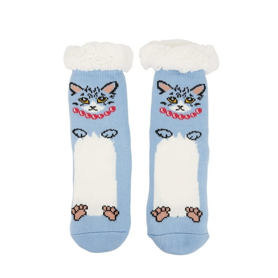 Censtreet Winter Socks for Women, Long Thermal Boot Socks, Thick Fleece-Lined Warm Casual Socks